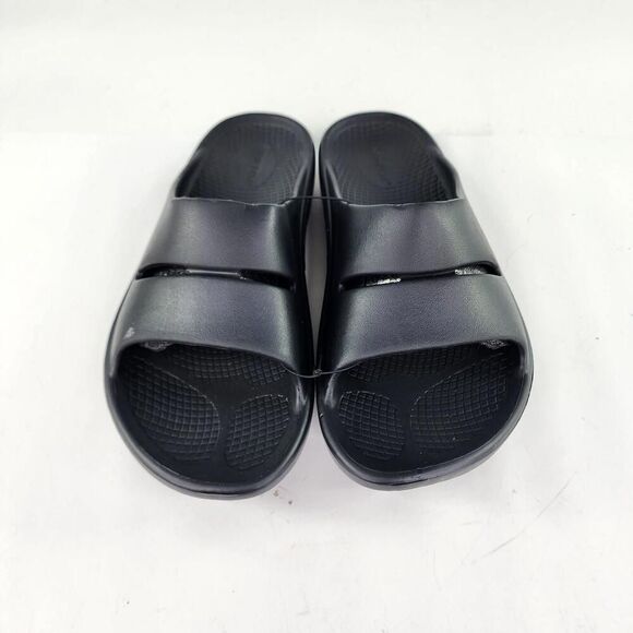 Oofos OOahh Mens Sport Flex Slide US 8 Black Recovery Sandals Shoes main image 7